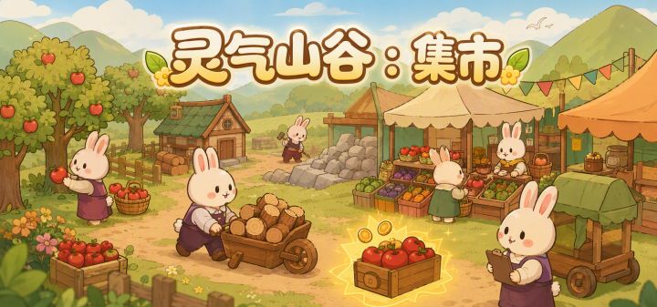 灵气山谷：集市 封面