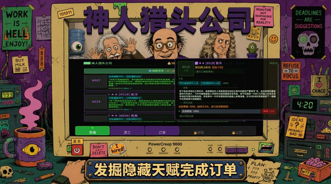 神人猎头公司游戏截图