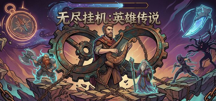 无尽挂机：英雄传说 封面