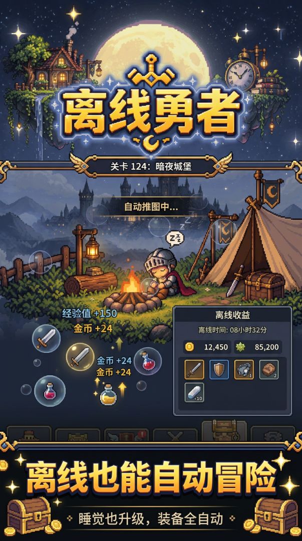 离线勇者游戏截图
