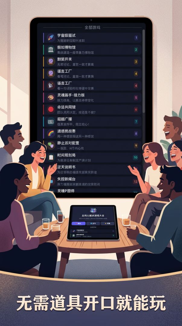 主持人破冰游戏截图