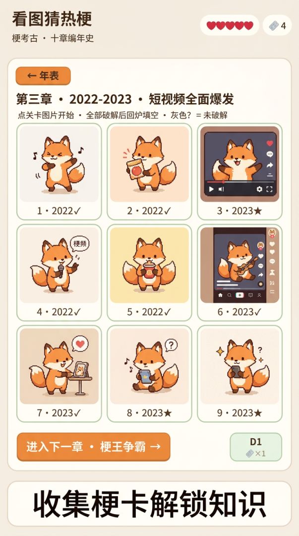 看图猜热梗游戏截图