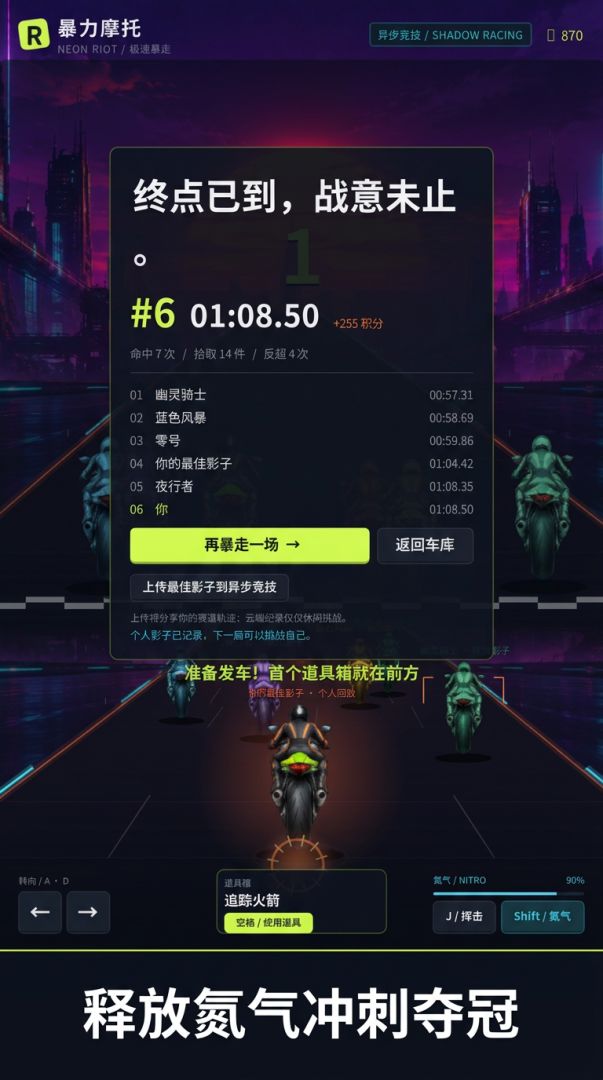 暴力摩托游戏截图