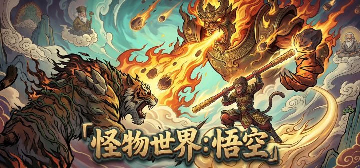 怪物世界：悟空 封面