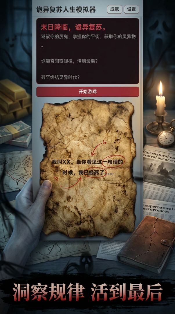 诡异复苏人生模拟器游戏截图