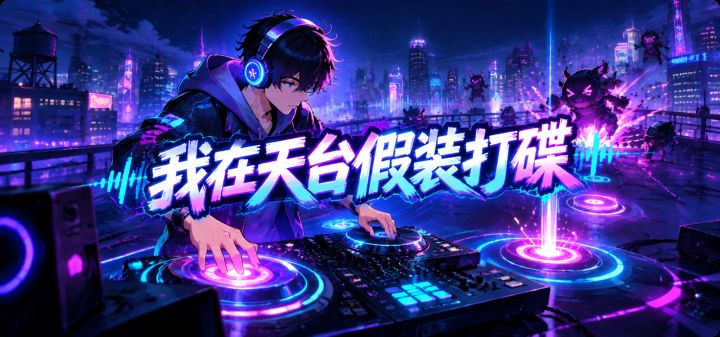 我在天台假装打碟 封面
