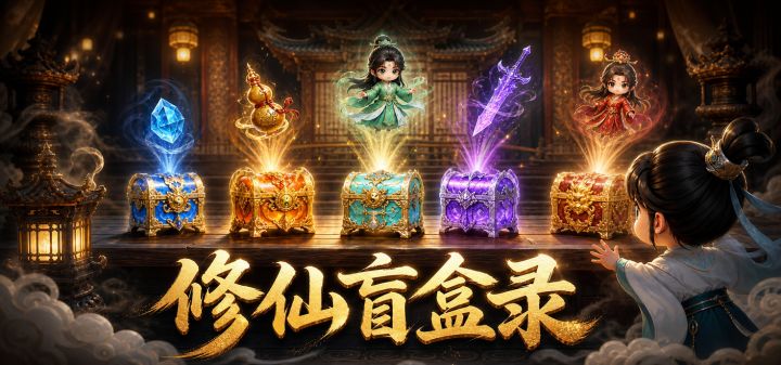 修仙盲盒录 封面