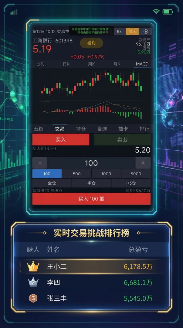 股票模拟器游戏截图