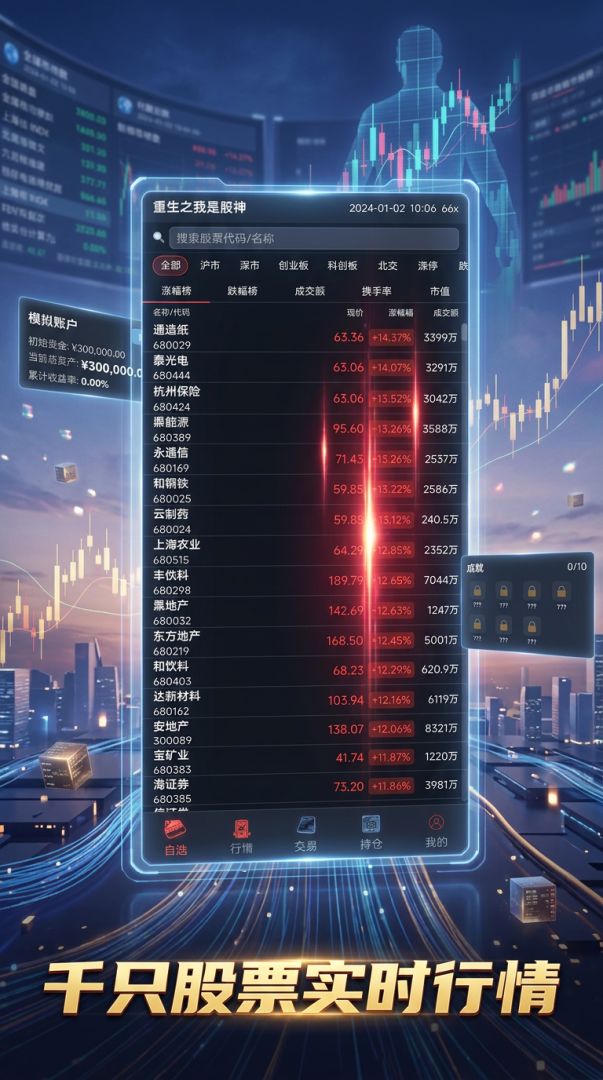 重生之我是股神游戏截图