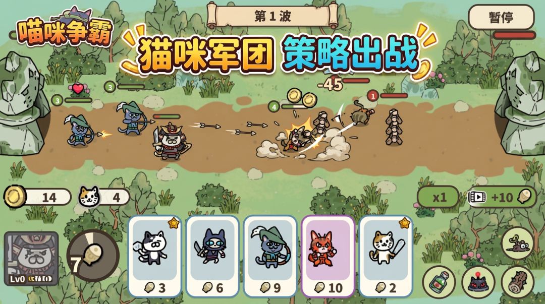 喵咪争霸游戏截图
