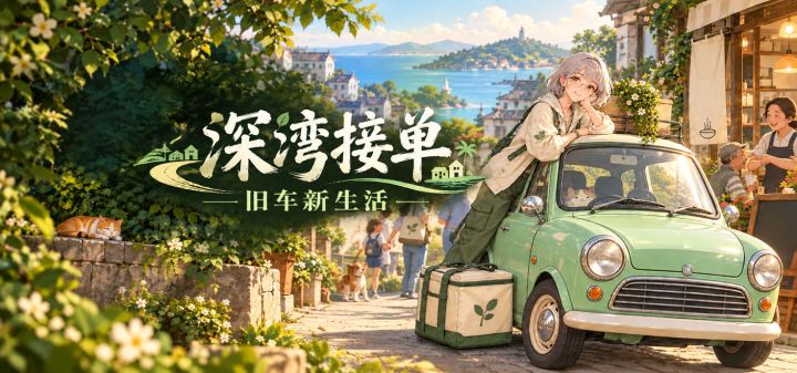 深湾接单：旧车新生活 封面