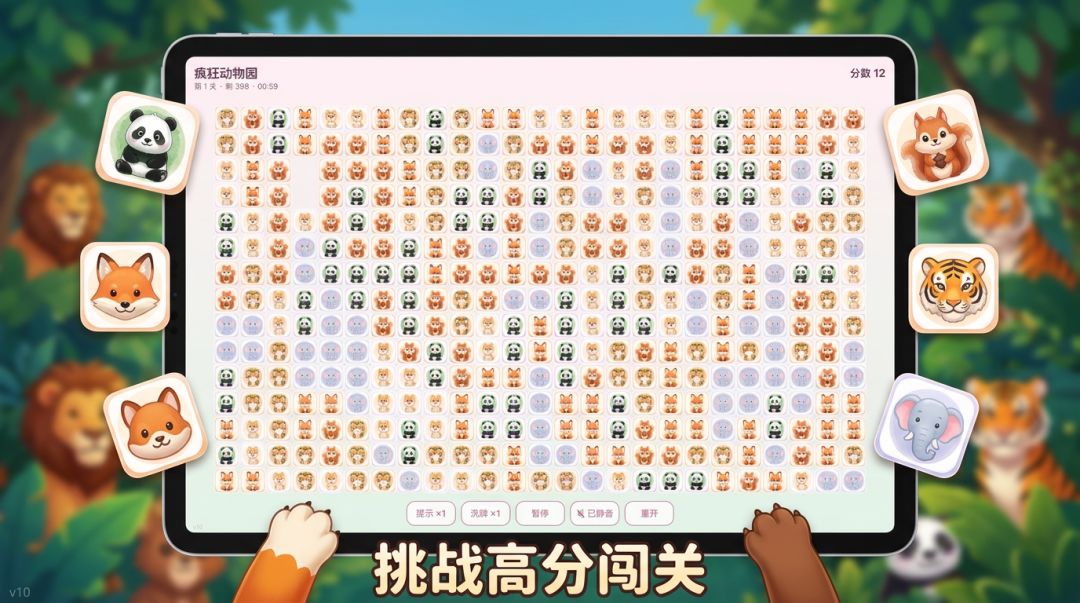 疯狂动物园游戏截图