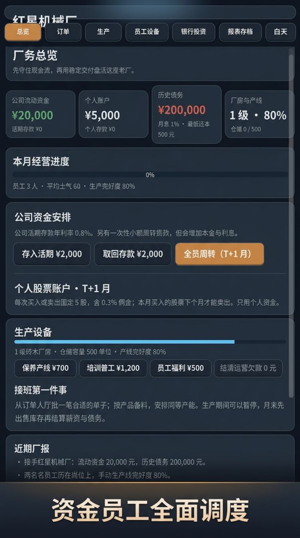 旧厂复兴游戏截图