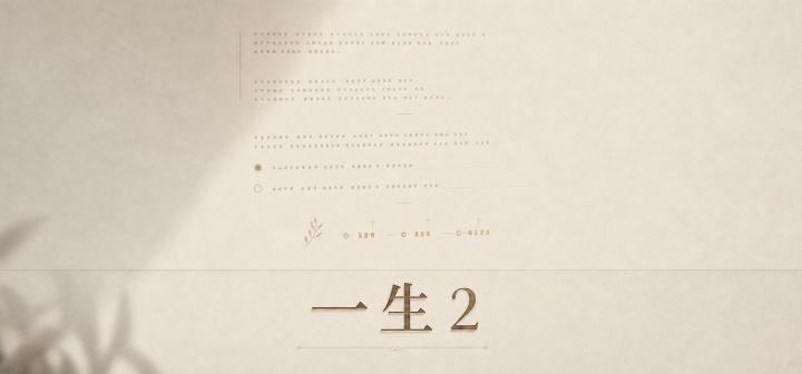一生2 封面