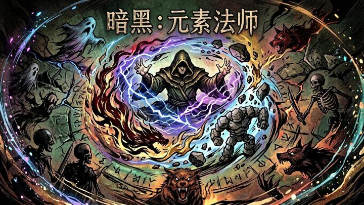 暗黑：元素法师 封面