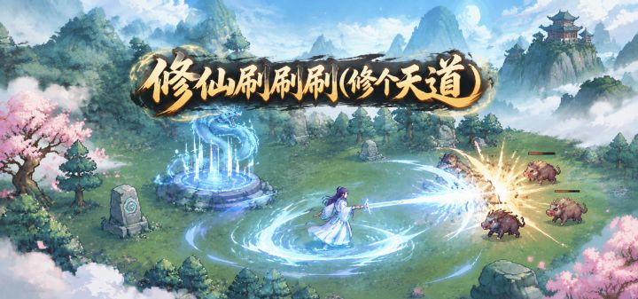 修仙刷刷刷(修个天道) 封面