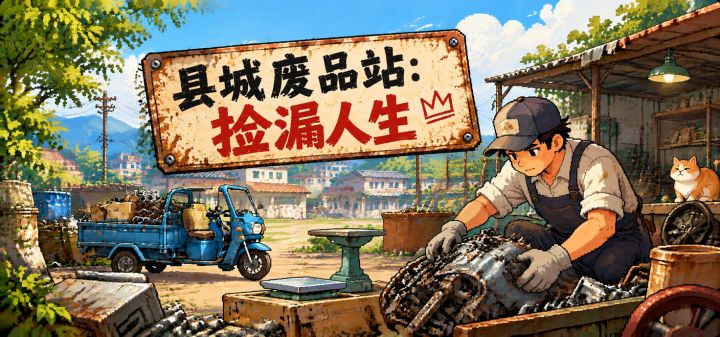 县城废品站：捡漏人生 封面
