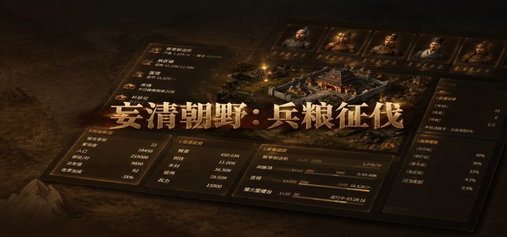 妄清朝野:兵粮征伐 封面