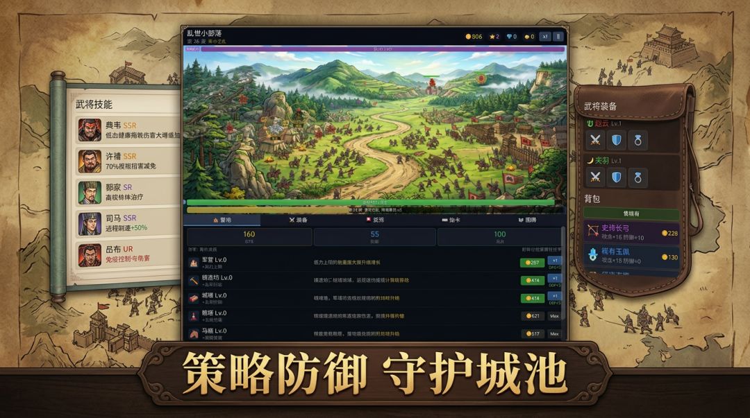 挂机三国游戏截图