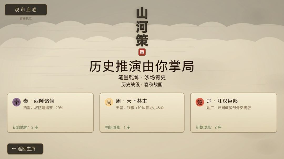 山河策游戏截图