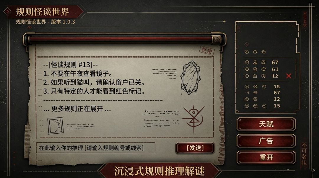 规则怪谈世界游戏截图
