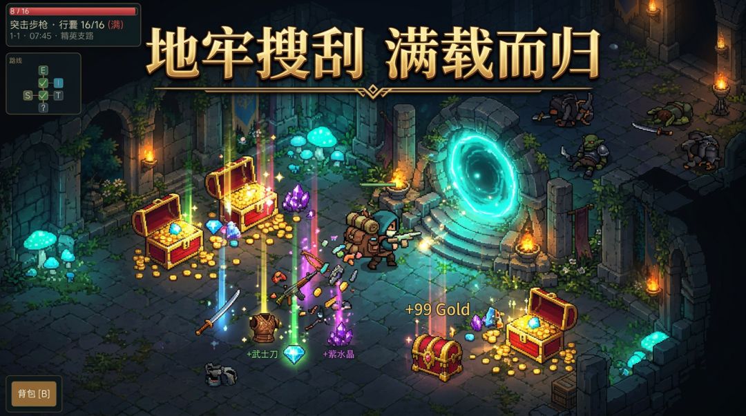 我在地牢搜打撤游戏截图