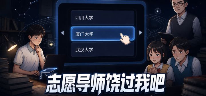志愿导师饶过我吧 封面