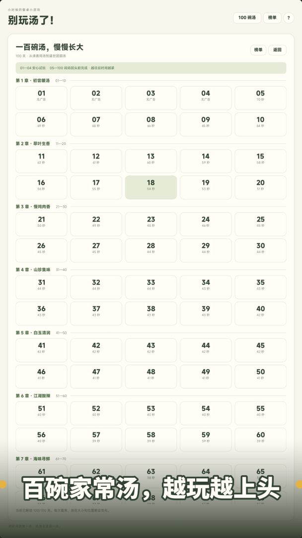 别玩汤了!游戏截图