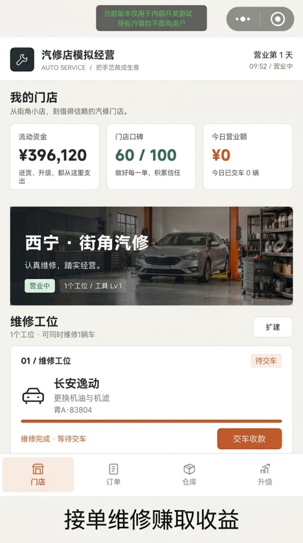 汽修工的创业之路游戏截图