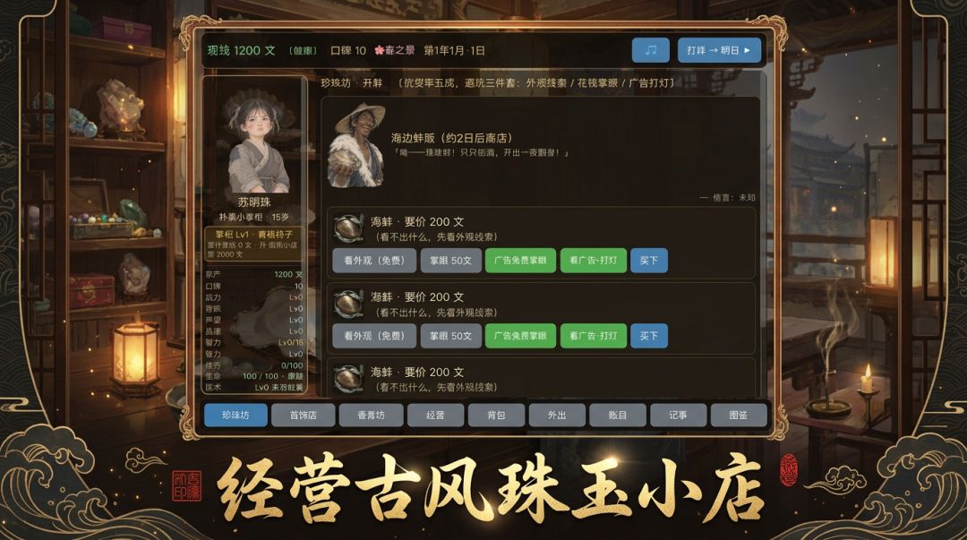 珠玉玲珑坊游戏截图