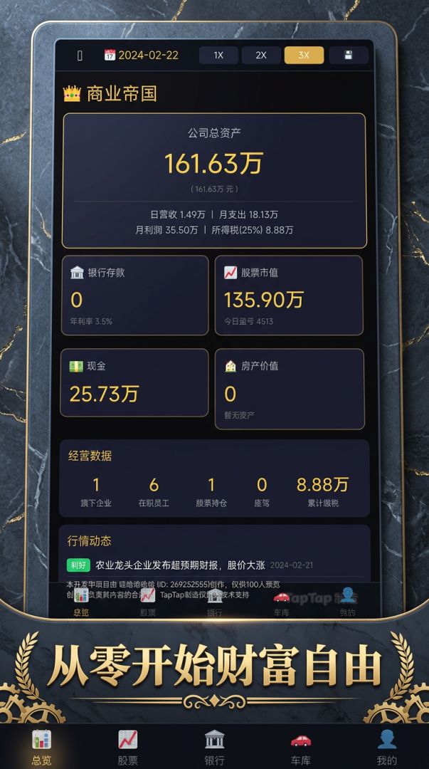 商业帝国游戏截图