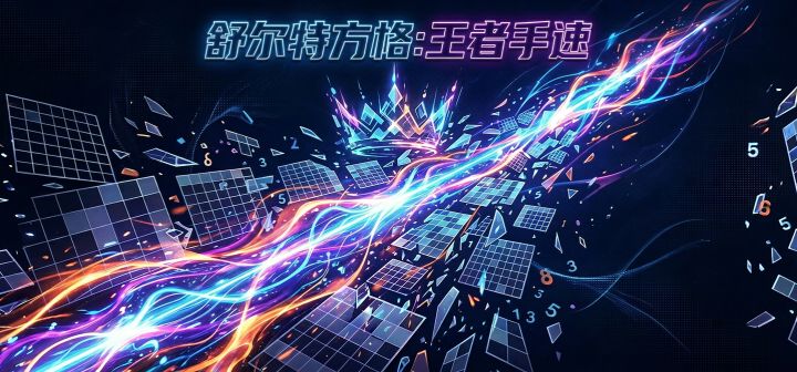 舒尔特方格:王者手速 封面