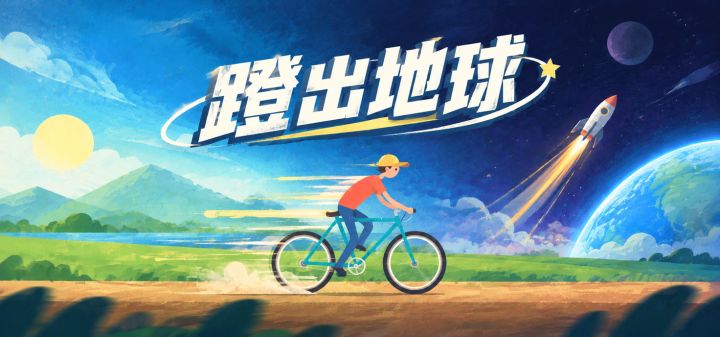 蹬出地球 封面
