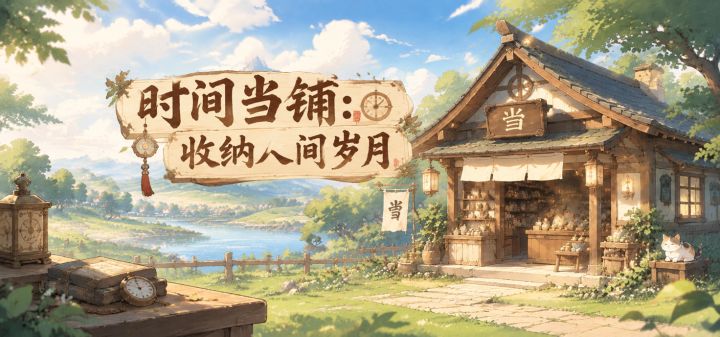 时间当铺:收纳人间岁月 封面