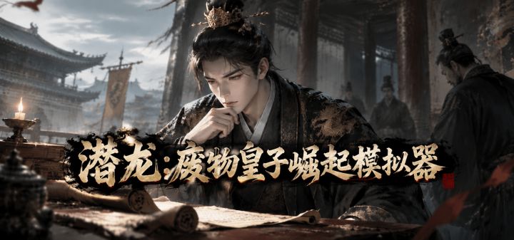 潜龙:废物皇子崛起模拟器 封面
