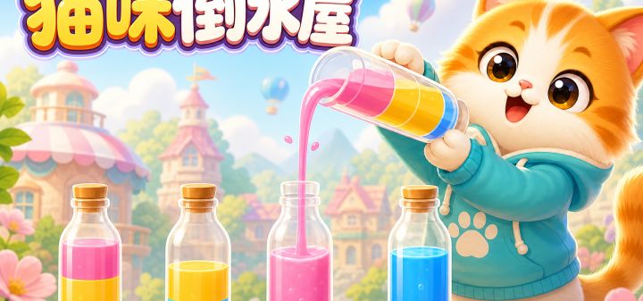 猫咪倒水屋 封面