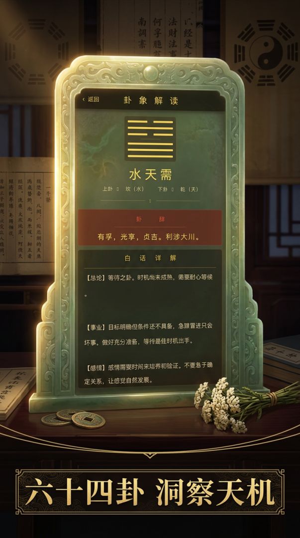 易经算卦游戏截图
