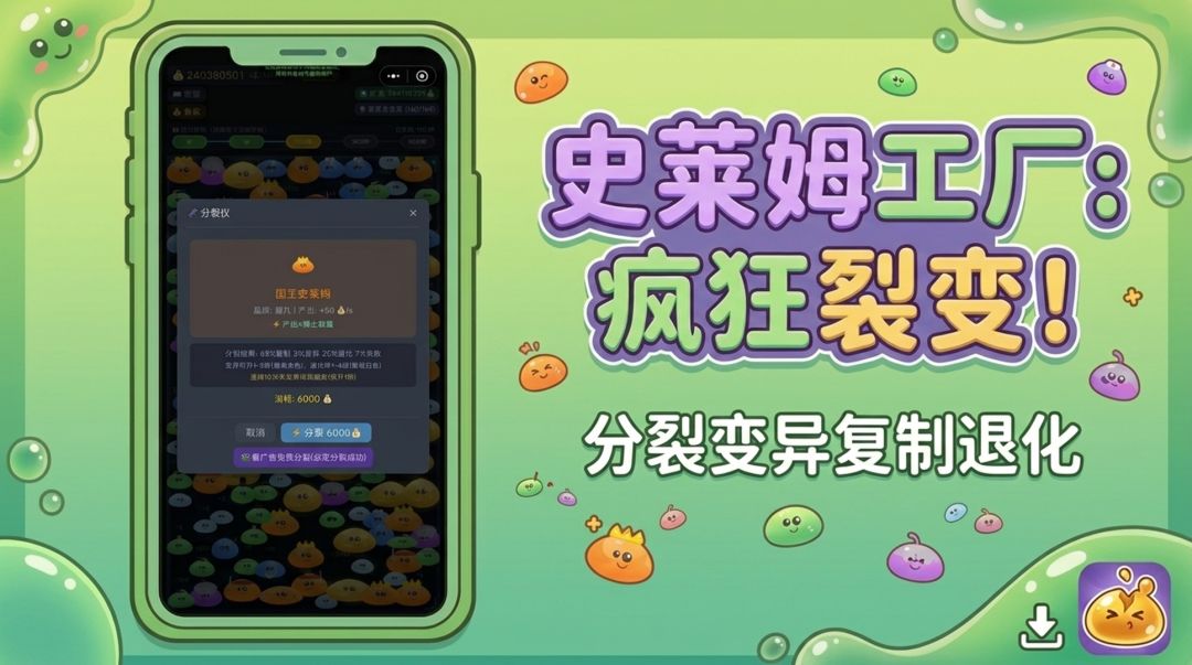 史莱姆工厂:疯狂裂变!游戏截图