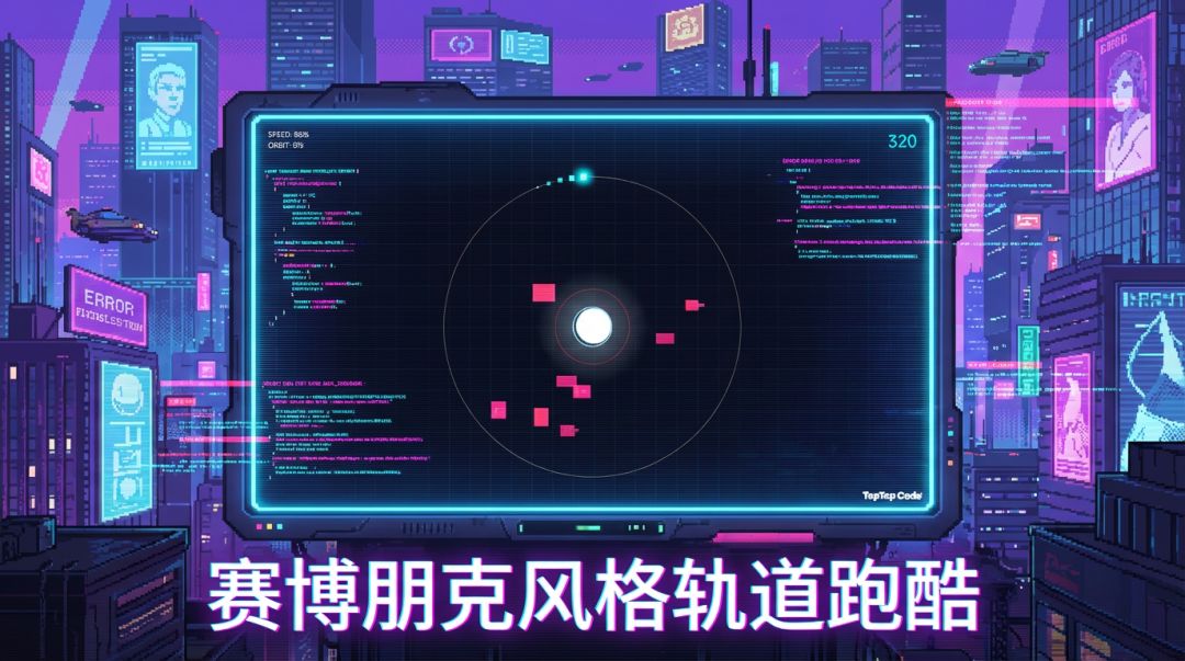 Glitch Orbit 故障轨道游戏截图
