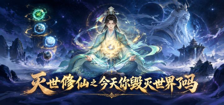 灭世修仙之今天你毁灭世界了吗 封面