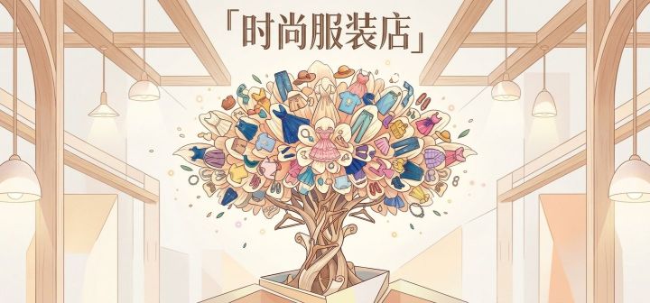 时尚服装店 封面