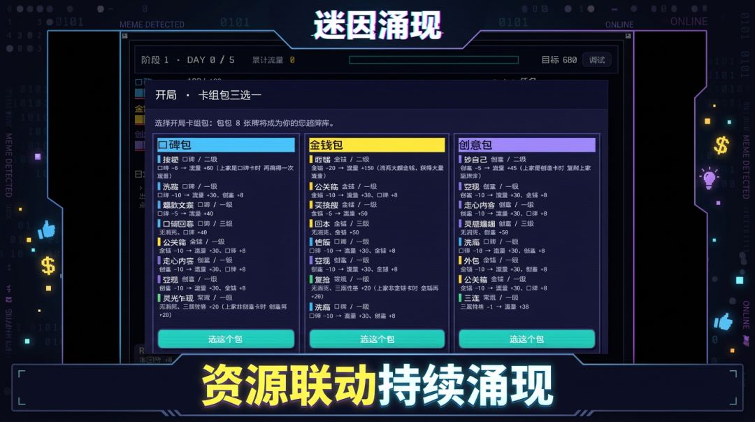 迷因涌现游戏截图