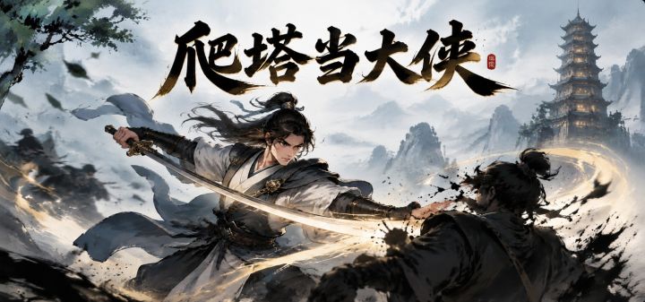 爬塔当大侠 封面
