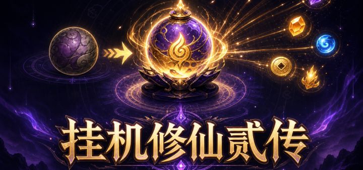 挂机修仙贰传 封面
