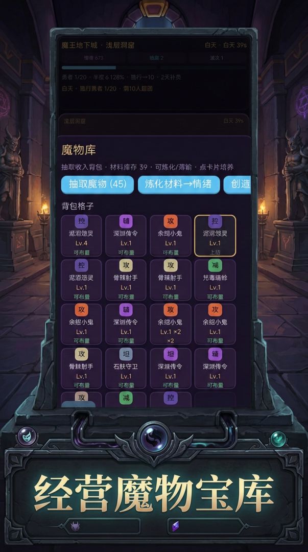 魔王地下城游戏截图