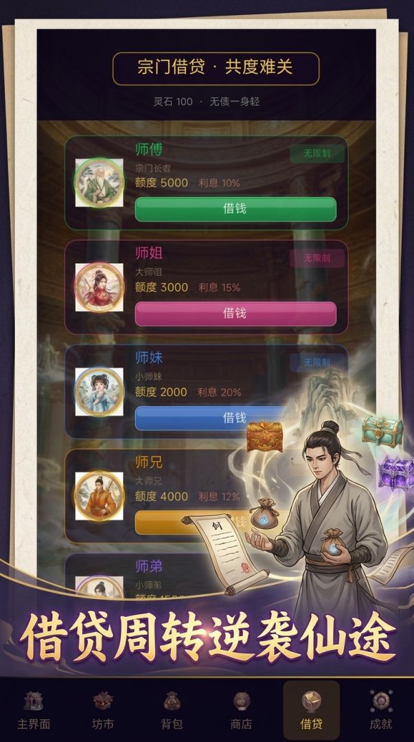 修仙盲盒录游戏截图