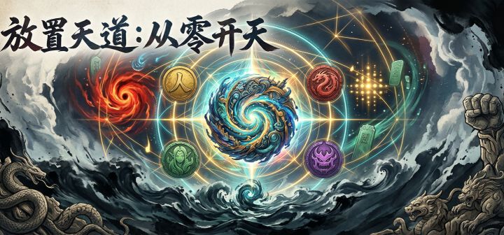 放置天道：从零开天 封面