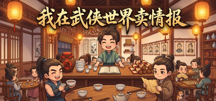 我在武侠世界卖情报