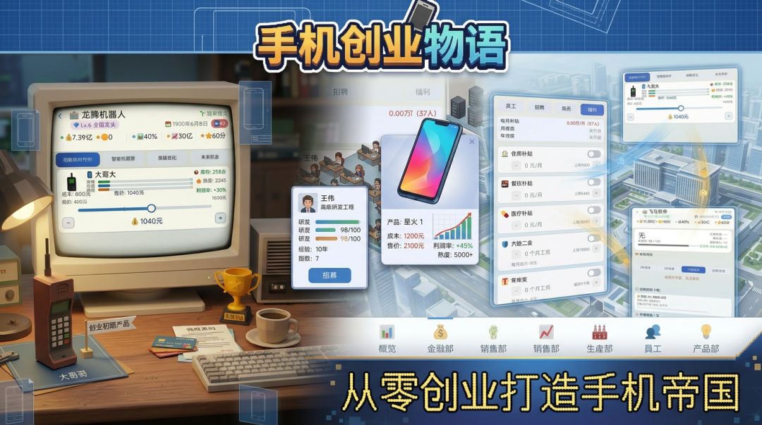 手机创业物语游戏截图