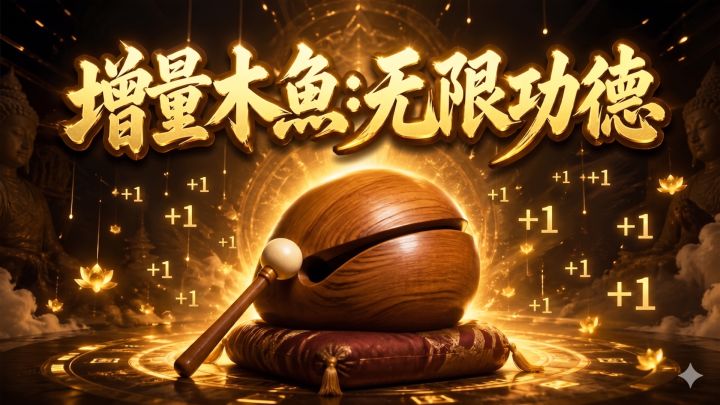 增量木鱼:无限功德 封面